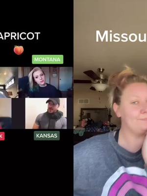 A post by @lisadelaloye on TikTok caption: #duet with @rebecca_hartman_  #duetyourstate #duetthis #laugh