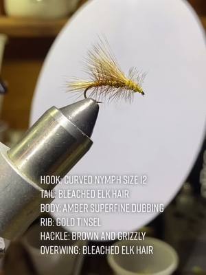 A post by @hunter_f18 on TikTok caption: Stimulator #FlyTying #FlyFishing