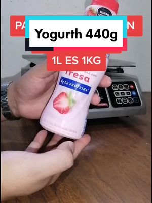 A post by @xtesting on TikTok caption: #Lala #Yogurth #Fresa de 440g? 😱 #strawberry #test #testing #mx #fyp #foryoupage #parati #viral #fypシ #2021 #covid19