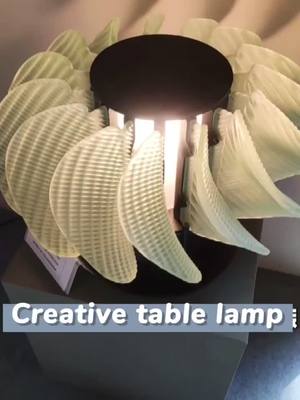 A post by @user8389360910888 on TikTok caption: Table lamp with moving leaves #foryou #foryoupage #fyp #goodthing