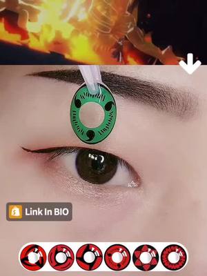 A post by @tiktokcolor_cooltoy on TikTok caption: WOW 😱green？#Anime #cosplay #itachi #Naruto #Sharingan