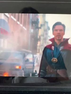 A post by @openworld on TikTok caption: Never knew Dr. Strange could dance @elise.mclay #foryou #fyp #foryoupage #marvel