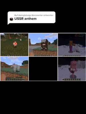 A post by @musiccraft_ on TikTok caption: @dannylolsvg antworten now it's OURCRAFT 😈😩 @lifechangingmusiccraft <-follow #Minecraft #mc #musiccraft #fyp #meme #russia #ussr #villager