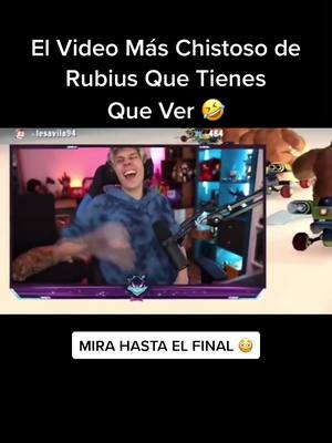 A post by @josepmercayt on TikTok caption: Este es el momento más gracioso de Rubius? 🤣 #fortnite #free_fire #freefire #garenafreefire #thegrefg #rubius #auronplay #yair17 #donato #grefg