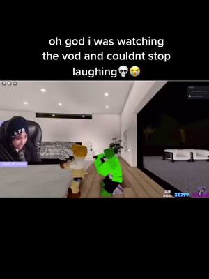 A post by @val.notfound on TikTok caption: random clipppppp lmfaooo😭 #stream #vod #quackity #alex #dream #roblox