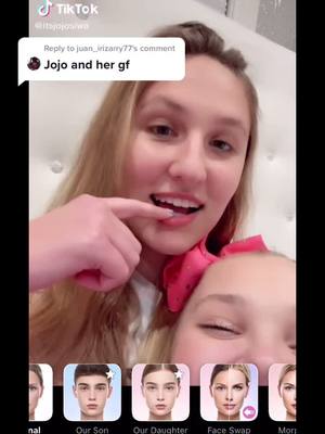 A post by @face_app583 on TikTok caption: Reply to @juan_irizarry77