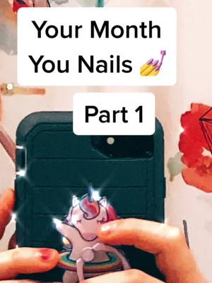 A post by @aesthetic_daily_facts_ on TikTok caption: Your Month You Nails 💅 Part 1/1