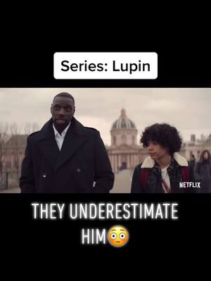 A post by @thebestfilmscenes on TikTok caption: Have you seen this new series?😳 #lupin #lupintok #film #filmscene #movie #moviescene #netflix #fy #fyp #tiktok