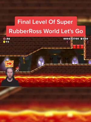 A post by @dragon_apex_ on TikTok caption: Super RubberRoss World Complete! #nintendo #mariomaker2 #switch #foryou #foryoupage