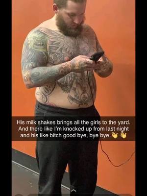 A post by @stevengibson on TikTok caption: never give up!#menwithtattoos #tattoo #ink #powerlifter #guyswithtattoos #inked #tattoos #gym #progress #fitness #tattoo