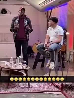 A post by @rk_offifan77 on TikTok caption: Ahmed sylla et rk c’est quelque chose 🤣😭😭 @officielrk_ ￼