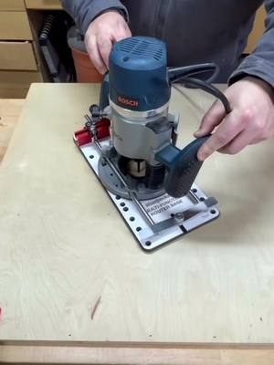 A post by @penaltyboxwoodshop on TikTok caption: The new multi-function router base from @woodpeckers_tools is awesome! All the functions you need in a single tool! #woodworking #woodshop #tools #fy