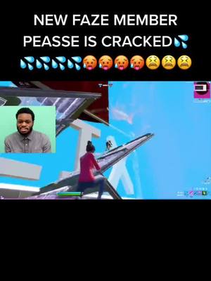 A post by @follow.for.follow335 on TikTok caption: THE NEW FAZE MEMBER PEASSE IS SO CRACKED🥵🥵🥵🥵😈😈😈 #fyp #plsgetonfyp #isweartogodthiswillbeonthefyp #peasse #faze #piss #peas #cracked #facecam