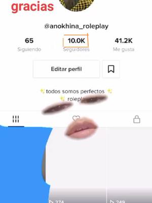 A post by @anokhina_roleplay on TikTok caption: #fouryoupage #fyppppppppp #lentejas #parati #tiktokponemeenparati👁👄👁 tokponemeenparati