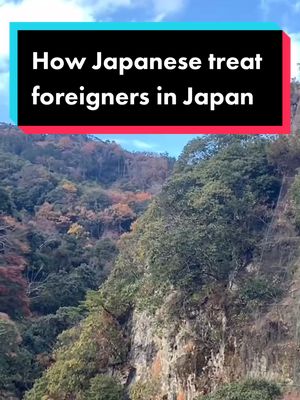 A post by @saijojp on TikTok caption: How Japanese treat Foreigners in Japan? #travel #japan #foryoupage #foryou #fyp #japanese #bestmemories #traveltiktok #anime #aesthetic #routine #asia