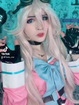 A post by @mata_cos on TikTok caption: HI PLS HELP WHO FROM DR SHOULD I COS TODAY ORRR SHOULD I COS A NEW LOVE LIVE SET |#danganronpav3#miuiruma#ndrv3