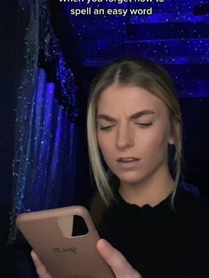 A post by @alexacurtright on TikTok caption: “Dude how tf do you spell ‘cherry’?” 🤦🏼‍♀️ #foryoupage #fyp #imhavingoneofthosemoments #brainfart #ColorCustomizer