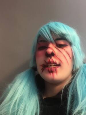 A post by @cry.baby_coz on TikTok caption: @cry.baby_backup #sallyfacecosplay #lgbtqsafespace #agresafespace #lesbian #c0splayer #sfwlittlespace