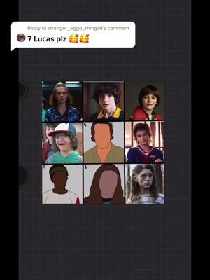 A post by @stranger..things..teehee on TikTok caption: Reply to @stranger_eggo_things6 yep😁 #strangerthings #max #will #mike #dustin #lucas #stranger #things #eleven #hopper #steve #nancy #joyce