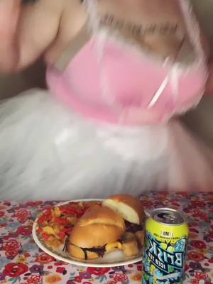 A post by @chubbystrawbunnie on TikTok caption: I’ve wanted to do a eat a meal with me type video for awhile, just hard with how much of a struggle I have eating atm! 💖