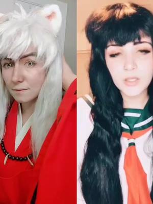 A post by @sea_pilot on TikTok caption: #duet with @poisonedsarcasm #inuyasha #kagome #inukag