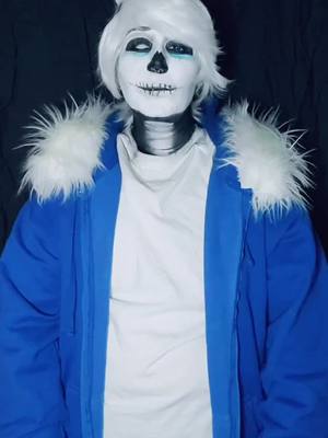 A post by @reasonradio on TikTok caption: I cant dance, but @edgycosplay can!! #cosplay #undertale #sans #stretch