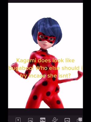 A post by @chat_noir_official_acc on TikTok caption: I tried kagami- she kinda looks like ladybug! Thanks for helping me guys, tell me who else to try incase she isn’t ladybug! | #fyp #foryou #foryoupage