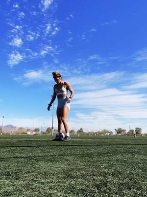 A post by @oriannaile on TikTok caption: Finally! It’s nice outside and I can start enjoying the fields again 🥰🥰   #fyp#soccergirl#fitness#growth