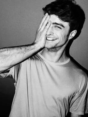 A post by @hufflepuff_edits_ on TikTok caption: I might quit 😀✌️#danielradcliffe #danielradcliffeedit #harrypottertok #foryou #foryoupage #McDonaldsCCSing