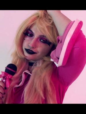 A post by @gentle.sunflower on TikTok caption: Full ver on yt link in bio 💖 #helluvaboss #helluvabosscosplay #verosika #verosikamaydaycosplay #verosikahelluvaboss #verosikamayday #vivziepop