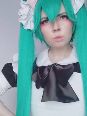 A post by @knyazkievskiy on TikTok caption: Ня ичи ни сан! #hatsunemikucosplay #hatsunemiku #рек