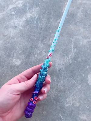 A post by @wandsandwizbies on TikTok caption: I can hear the ocean waves looking at this one. 🌊😍 #wandsandwizbies #oceanvibes #seaside #harrypotter #magicwand