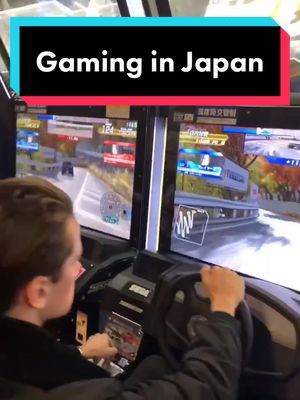 A post by @saijojp on TikTok caption: Gaming in Japan #travel #japan #foryoupage #foryou #fyp #japanese #bestmemories #traveltiktok #anime #aesthetic #routine #asia