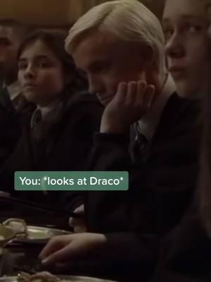 A post by @draco.i.malfoy on TikTok caption: Draco and The New Girl share the same thought #draco #dracomalfoy #dracomalfoystories #dracotok #dracotiktok #harrypotter #harrypotterstories