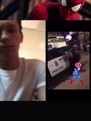 A post by @tomhollanddd1996 on TikTok caption: What happened? #fyp #foryou #tomholland #police