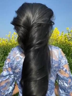 A post by @hairstylelovers171 on TikTok caption: #fyp #hairstyles #longhairstyle #longhair #QuickerPickerRapper