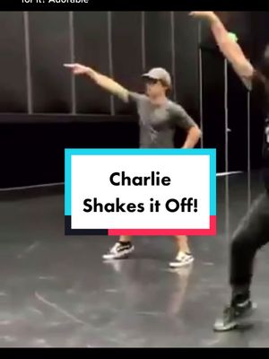 A post by @bloopbleepmeep on TikTok caption: I should be working lol @charles_gillespie this was a gift #charliegillespie #shakeitoff #charlesgillespie #danceydance #taylorswift