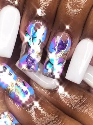 A post by @nailsby_jaz1 on TikTok caption: #Draft giving my nails a break‼️I didn’t really like these lmk what you think 🙈🤪and follow my Insta #QuickerPickerRapper #nails #acrylic #fyp #