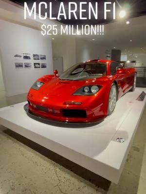 A post by @lacarspotter on TikTok caption: The Mclaren F1 #goat #mclarenf1 #f1lm #mclarenclub #fyp #fy #orange #racecar #baller #foryou