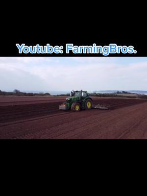 A post by @farmingbrosyt on TikTok caption: Some action from our latest video! 🤩#agriculture#farming#foryou#youtube#OurHouse2021#johndeere#6215r#potatoes#recommendations