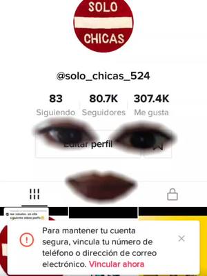 A post by @solo_chicas_524 on TikTok caption: #VoiceEffects pierdo apoyo ☹️