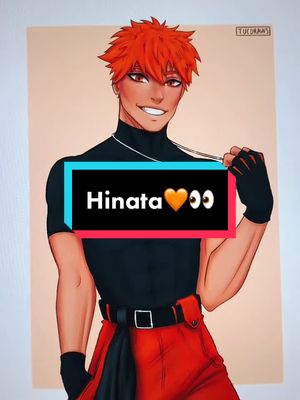 A post by @tucdraws on TikTok caption: Boke supremacy🧡✨   #hinatashoyo #haikyuu #artist #anime #animefanart