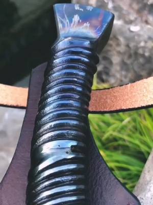 A post by @dongzhu091 on TikTok caption: #handmade #katana #sword #tiktok