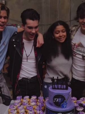 A post by @jatpuk on TikTok caption: turn back time... @madi_lov3ly @charles_gillespie @owenpatrickjoyner @jeremyshada #jatp #julieandthephantoms #velocityedit  #sunsetcurve #fyp