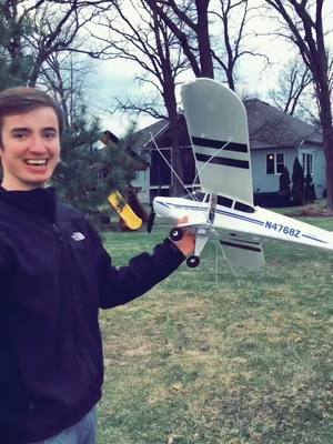 A post by @sam.the..man on TikTok caption: Short lived fun. #fyp #foryou #foryoupage #plane #rc