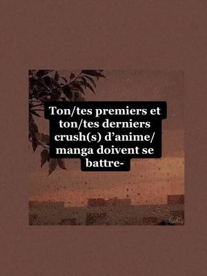 A post by @wyesal on TikTok caption: Petite, j’étais déjà pas très innocente quoi, gg à ce qui vont trouvé pourquoi 💀💀💀 #fyp #anime #fyp #anime #manga #anime #crush #animecrush #manga