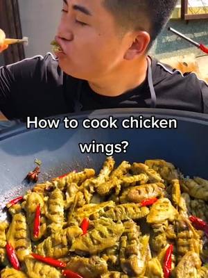 A post by @masterchef_xing on TikTok caption: How to cook chicken wings?#fyp #foryou #foryoupage #tiktok #cook #food #Foodie #delious #chicken