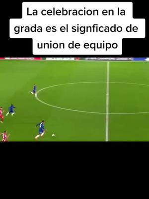 A post by @soccerworldmx on TikTok caption: Thiago Silva y Jorginho celebrando en la grada lo es todo. #futbol #Soccer #trending #fyp #parati #viral #chelsea #atletico #jorginho #thiagosilva