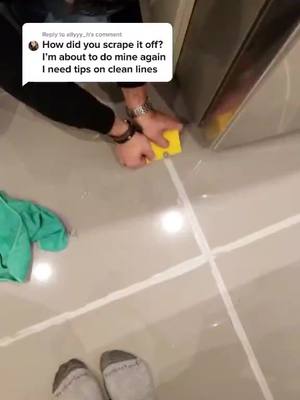 A post by @naroceramic on TikTok caption: Reply to @allyyy_h let it dry and use a plastic scraper. It will come off very easy.