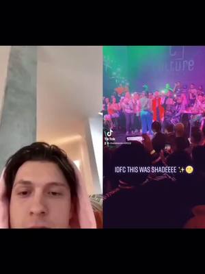 A post by @spiderman.i on TikTok caption: #fyp #foryou #foryoupage #tomholland #spiderman #doritosflatlife #OverShareInYourUnderwear